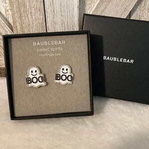BaubleBar Sweet Spirits Boo Ghost Earrings